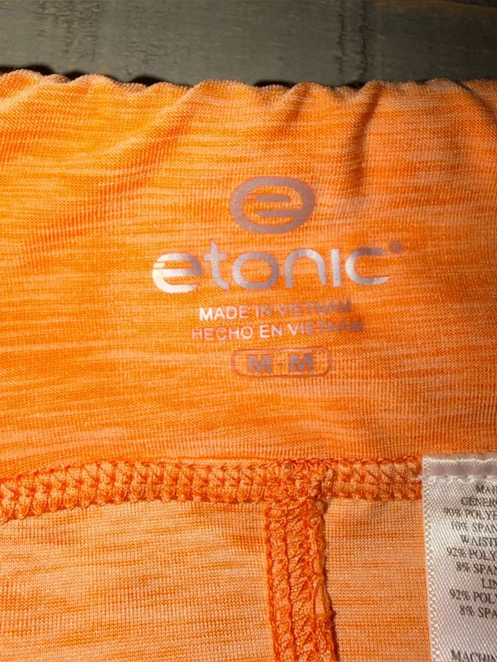 Women's size medium skirt Active Skort in Coral Orange tennis skirt/shorts